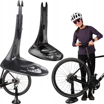 Produktbild von FIT4MED | Fahrradständer - Schwarz - 31x21x37 Cm - Stabil - Fahrradständer