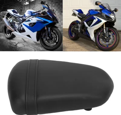 Immagine prodotto di Sella passeggero per moto, Pelle finta, posteriore, sella passeggero, nero, ricambio per Suzuki K6