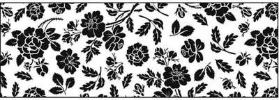Produktbild von Transparentpapier 115g/qm A4 VE=25 Blatt Black & White Rosen