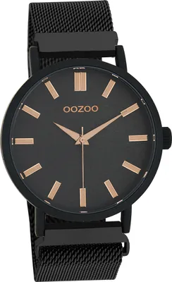 Produktbild von Oozoo Metall Damen Uhr Analog Quarzuhr Armband schwarz Timepieces D2UOC10736