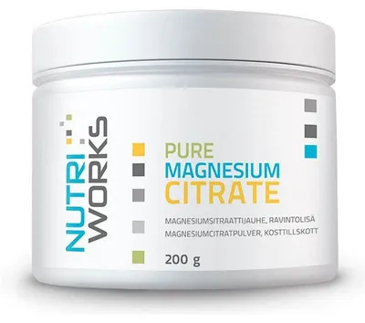 Zdjęcie produktu dla Czysty cytrynian magnezu 200g (Czysty cytrynian magnezu)