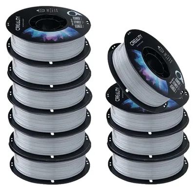 Image de Filament pour imprimante 3D, haute transparence, résistant et durable, PETG, 10GY
