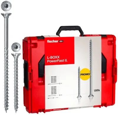 Productafbeelding van fischer L-BOXX 102 PowerFast II, schroefenkoffer, 1 stuk.