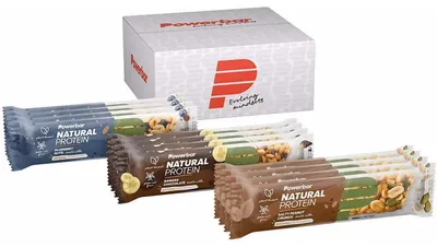 Produktbild von Powerbar Natural Protein - Multiflavour Box 12x 40g