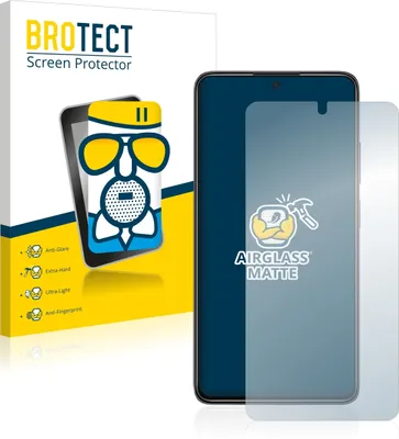 Produktbild von BROTECT Entspiegelungs Schutzglas für Xiaomi Poco X4 Pro 5G Schutzfolie Panzer Folie Glas Display Schutz matt