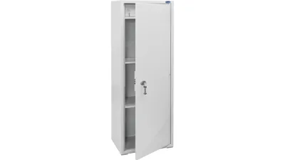 Zdjęcie produktu dla UHL-MASH Sejf Biurowy SBS-12 1240x460x340 Metalowy Szafa Księgowa Na Dokumenty Pieniądze Zamykany Klucz RODO Domowy/ Obudowa 1,2mm 4 sekcje Skarbczyk