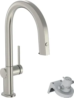 Produktbild von Hansgrohe FilterSystem 210 Aqittura M91 Ausziehauslauf 1jet sBox edelstahl-optik, 76826800