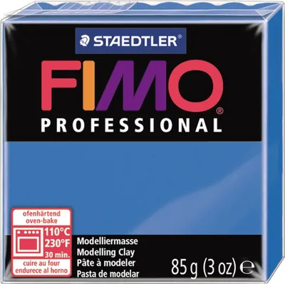 Produktbild von Staedtler FIMO 8004-300, Knetmasse, Blau, 1 Stück(e), 1 Farben, 110 °C, 30 min