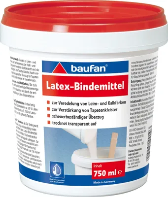 Produktbild von Latex Bindemittel Baufan transparent 750 ml