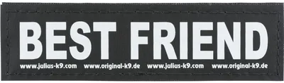 Produktbild von Julius-K9® Klettsticker, S, BEST FRIEND