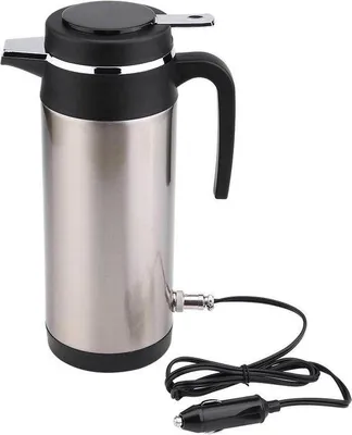 Obrázek produktu pro Nerezový ohřívač vody 1200 ml, 12 V, cestovní termoska