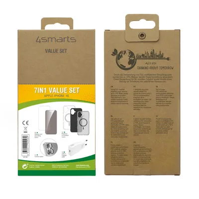 Produktbild von 4smarts 7in1 Value Set fr Apple iPhone 16