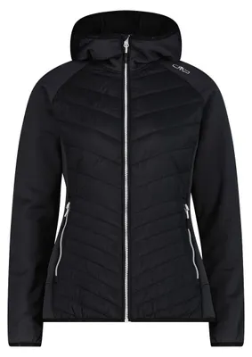 Produktbild von CMP Damen Jacke Jacket Hybrid FIX Hood Grau 46