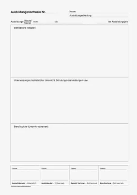 Obrázok produktu pre 10XBRUNNEN 1042577 Ausbildungsnw.-Heft