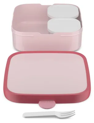 Produktbild von Mepal Campus, Brotdose, Kind, Pink, Polypropylen (PP), Polyethylen, Rechteckig, Niederlande