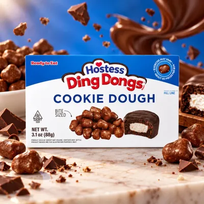 Produktbild von Cookie Dough Bites Hostess Ding Dongs 88g