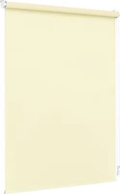 Produktbild von JALOUSIESCOUT Rollo mit Klemmmontage / Lichtdurchlässig, 85 x 100 cm, creme ohne Bohren, für Fenster und Türen