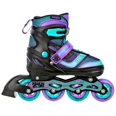 Produktbild von Inlineskates Inliner Raven Drill Violet/Mint 38-42 verstellbar