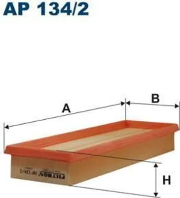 Produktbild von FILTRON Luftfilter AP134 / 2