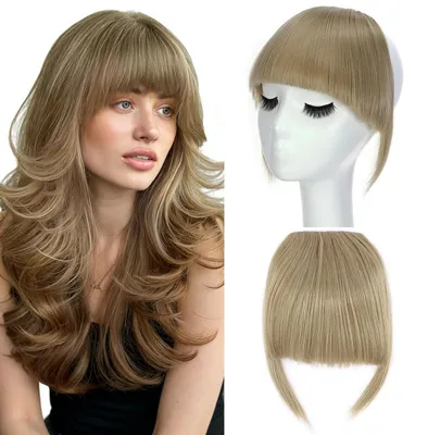 Produktbild von Clip-in-Pony synthetisch französisch mit Haarclip Aschblond