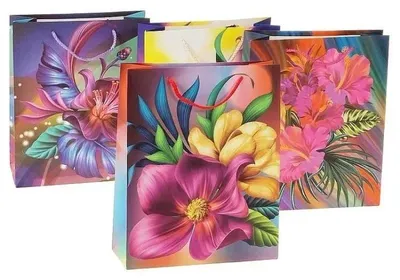 Produktbild von Geschenktüte 32 x 26 x 10 cm MIX – ADAR