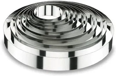 Productafbeelding van Ronde taartvorm 9 x 6 cm - Perfect voor Bakliefhebbers