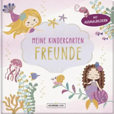 Produktbild von Kindergarten Freundebuch Meerjungfrau