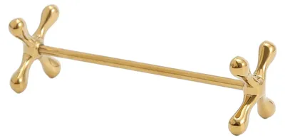 Produktbild von Metallene Essstäbchenablage, Besteckablage, wiederverwendbarer Essstäbchenständer, Essbesteckablage, verhindert das Wegrollen von Löffeln und Gabeln, geeignet für Esstisch, Zuhause, Party, Hochzeit