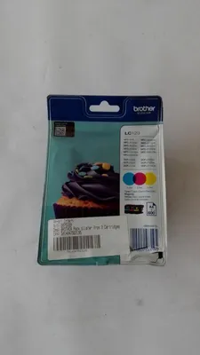 Produktbild von Brother LC123RBWBP, Cyan, Magenta, Gelb, Tinte auf Pigmentbasis, 3 Stück(e), 600 Seiten, Multipack