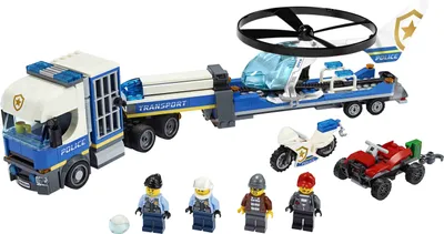 Zdjęcie produktu dla LEGO® City 60244 Policyjny helikopter transportowy