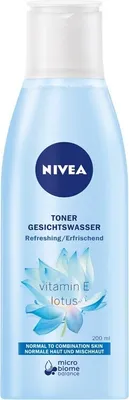Obrázok produktu pre Nivea – Osviežujúce pleťové mlieko pre normálnu až zmiešanú pleť 200 ml Aqua Effect 200 ml
