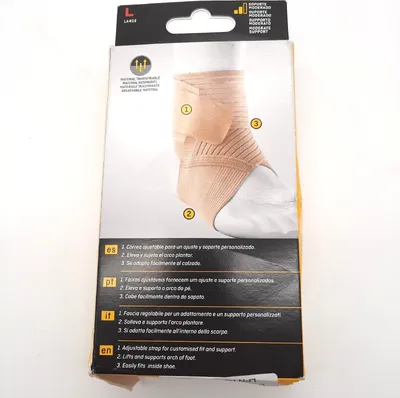 Immagine prodotto di FUTURO Tobillera 47876 L 22 9 25 4 cm Bendaggio di supporto Bendaggio ortopedico DISPOSITIVI MEDICI Supporto