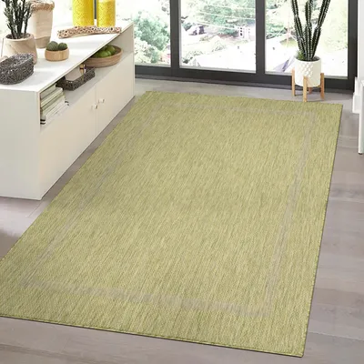 Image de Ayyildiz | Tapis d'extérieur Relax - 240 cm x 340 cm - Vert - Résistant et Élégant - Confort Naturel