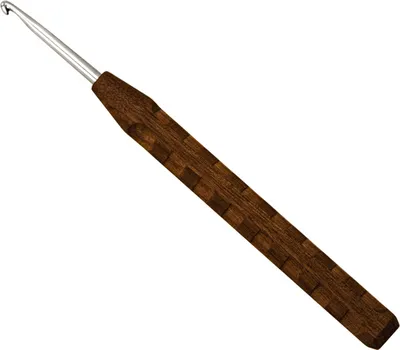 Produktbild von Walnuss Häkelnadel 16 cm 2,00 mm