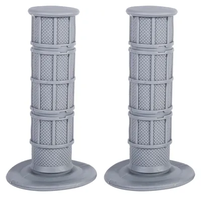 Obrázok produktu pre 22 mm (7/8") silikónové mäkké rukoväte na riadidlá pre motocykel na motokrosové preteky, šedé