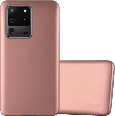 Obrázek produktu pro Cadorabo Protective Cover for Samsung Galaxy S20 ULTRA Case in Pink Pouzdro na mobilní telefon TPU Silicone Etui Cover Case