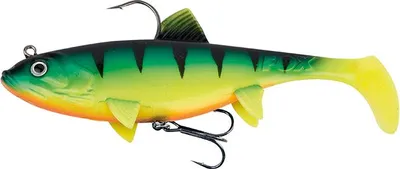 Image de Fox Rage Replicant Wobble Poisson caoutchouc 14cm 55g Firetiger UV