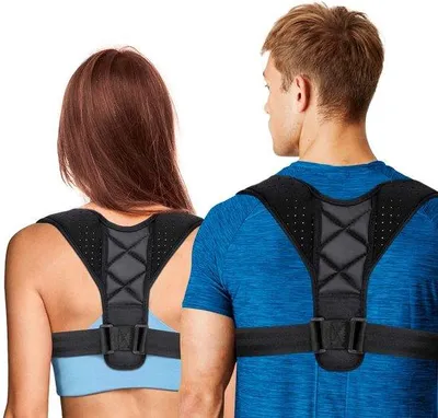 Produktbild von Famanu Armschlinge Leichtgewicht Verstellbare Mesh Schulterstütze für Schulterverletzungen - Rot