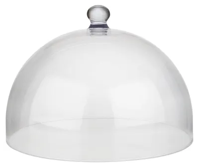Vershoudkap aus Polycarbonat, Ø 36 cm, transparent, spülmaschinenfest