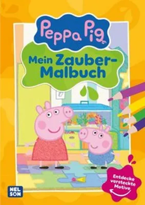 Produktbild von Peppa Wutz Ausmalbilder: Mein Zauber-Malbuch