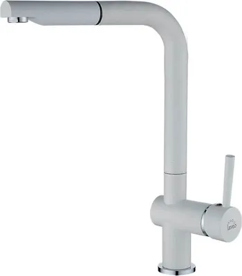 Produktbild von BADLAND Küchenarmatur Wasserhahn LUNA Küchenmischer für Küche in Weiß
