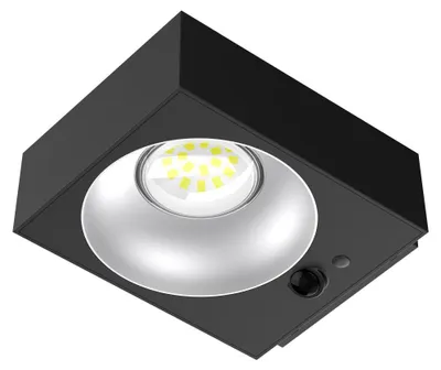 Image de Applique Led Solaire Ip65 1000 Lm Avec Capteur De Présence Et De Crépuscule - 4000K - Allumage Automatique Au Passage