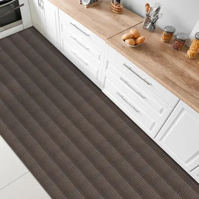 Immagine prodotto di Rivestimento del pavimento Modena tappeto da cucina + tappeto da esterno tagliato a misura 90x250 cm