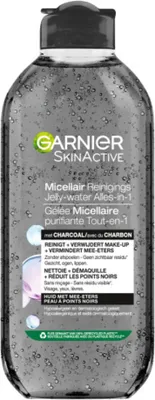 Produktbild von Garnier - SkinActive - Mizellen-Gelee-Wasser - All-in-1 - Kohle - 400 ml - 1 Stück