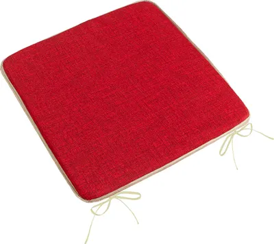 Produktbild von Sitzkissen LADA glatt - 40x40 cm - Rot