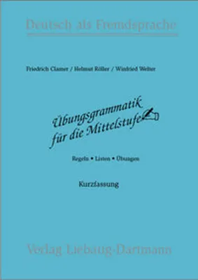 Obrázek produktu pro Übungsgrammatik für die Mittelstufe. Arbeitsbuch