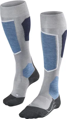Produktbild von FALKE SK6 Skiing Kniestrümpfe m.grey melange 39-41