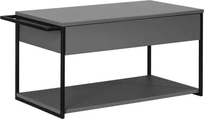 Zdjęcie produktu dla FACKELMANN Szafka pod umywalkę NEW YORK / Szafka łazienkowa z miękkim domykaniem / Wymiary (szer. x wys. x głęb.): ok. 87,5 x 43,5 x 47,5 cm / Szafka pod umywalkę z 1 szufladą i uchwytem na ręczniki / Korpus i front: szary