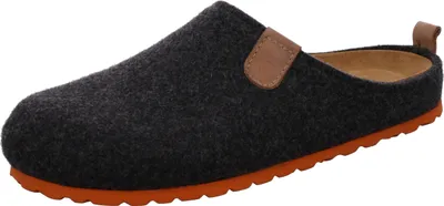 Produktbild von Rohde Herren Pantoffel Hausschuh Softfilz Napoli-H 6900, Größe:43 EU, Farbe:Grau