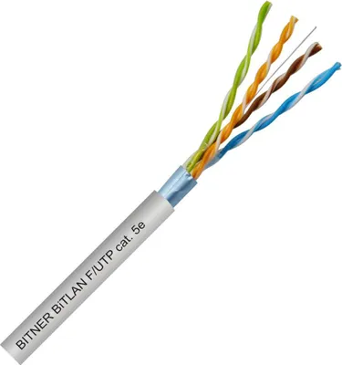 Immagine prodotto di Cavo dati BiTLAN F/UTP 4x2x24 AWG (0,5) Cat.5e